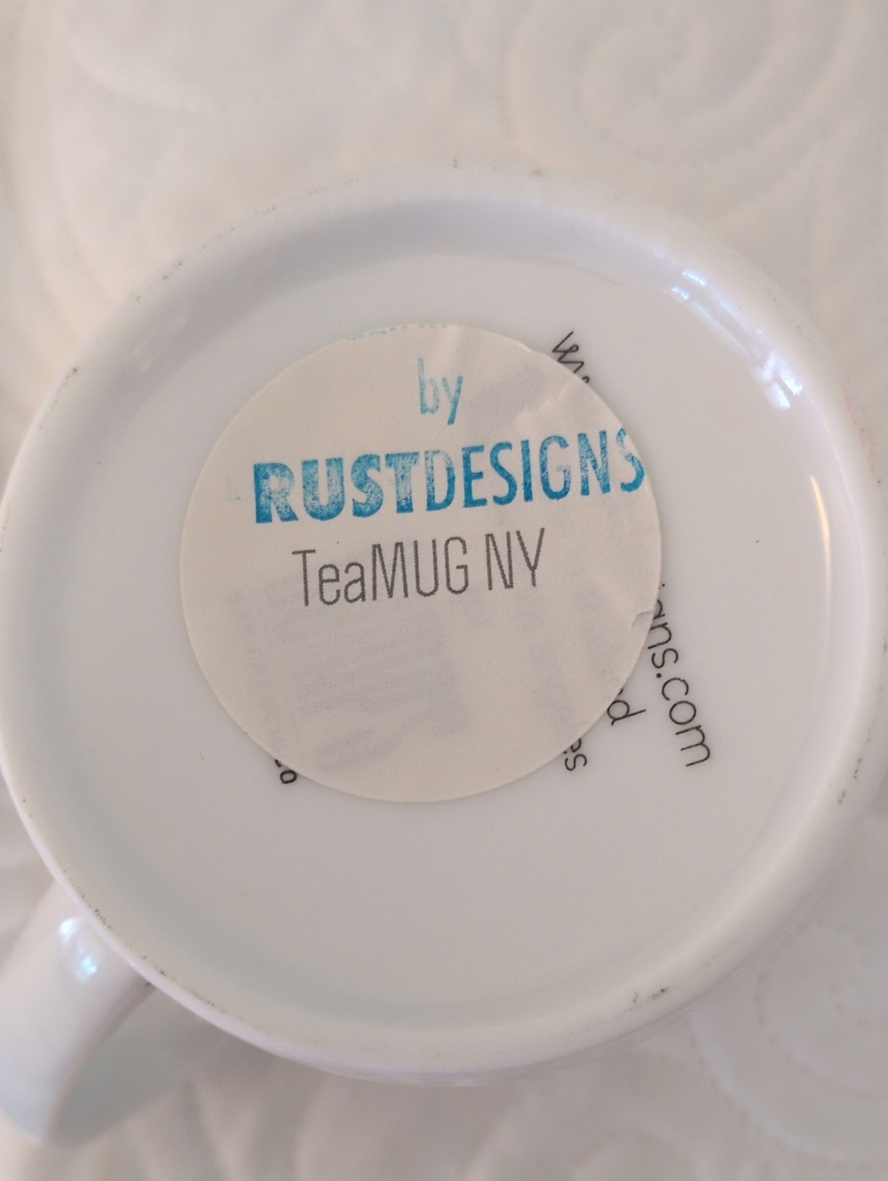 Rust Designs NY Tea Mug - Picture 8 of 12